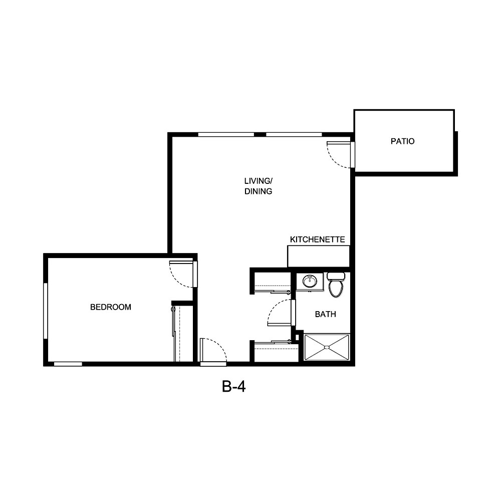 El Matador floor plan