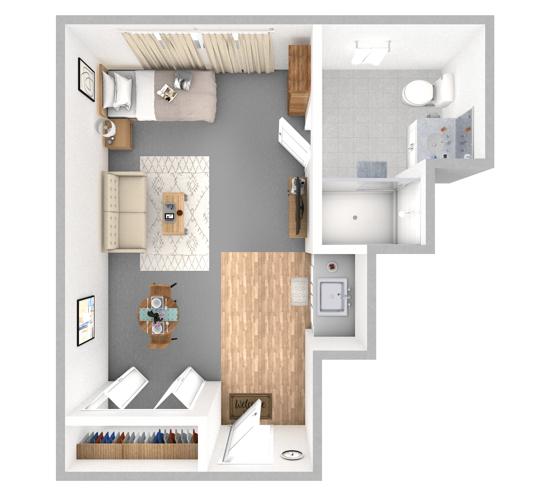 Hickory floor plan
