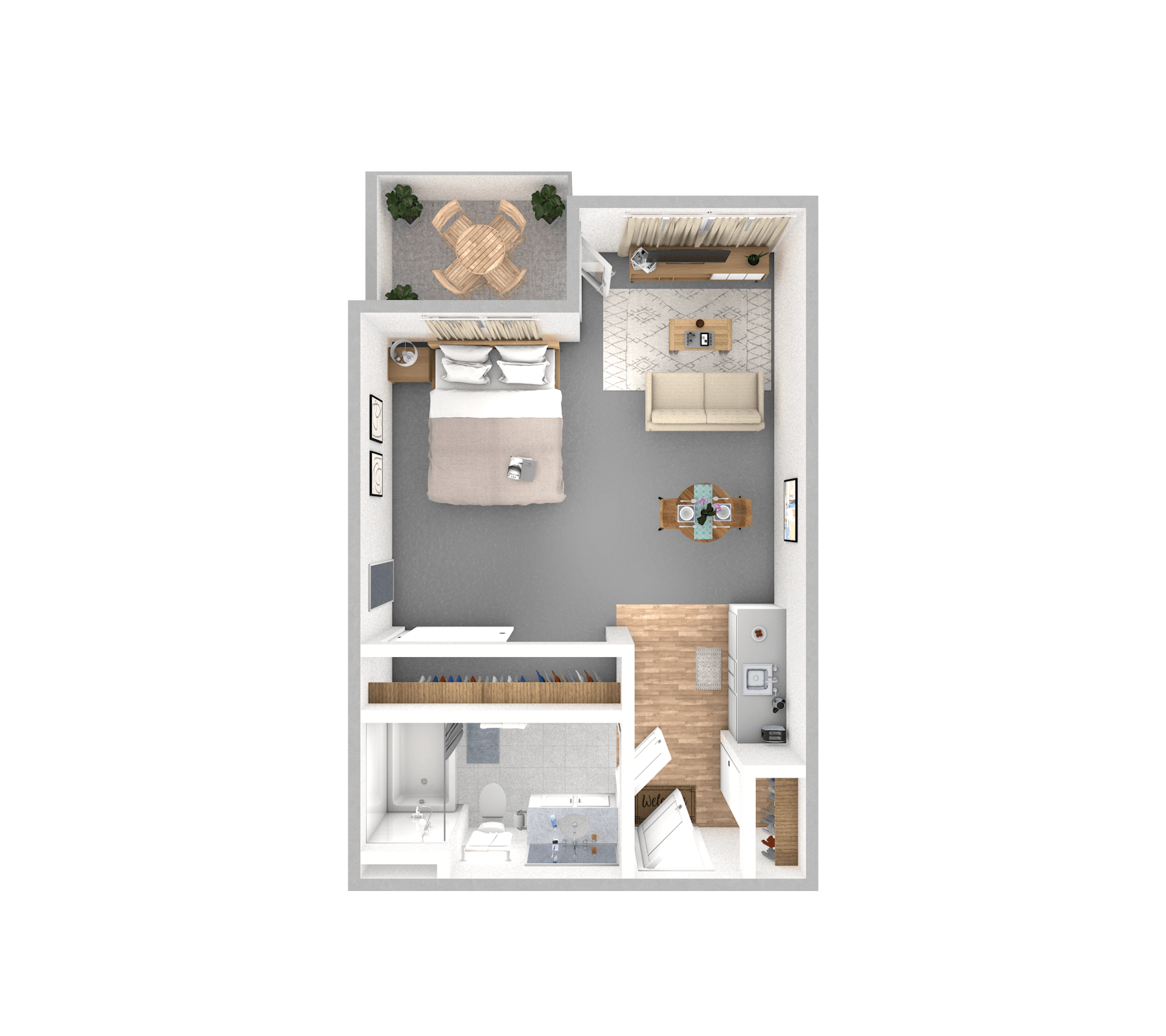 Westside floor plan