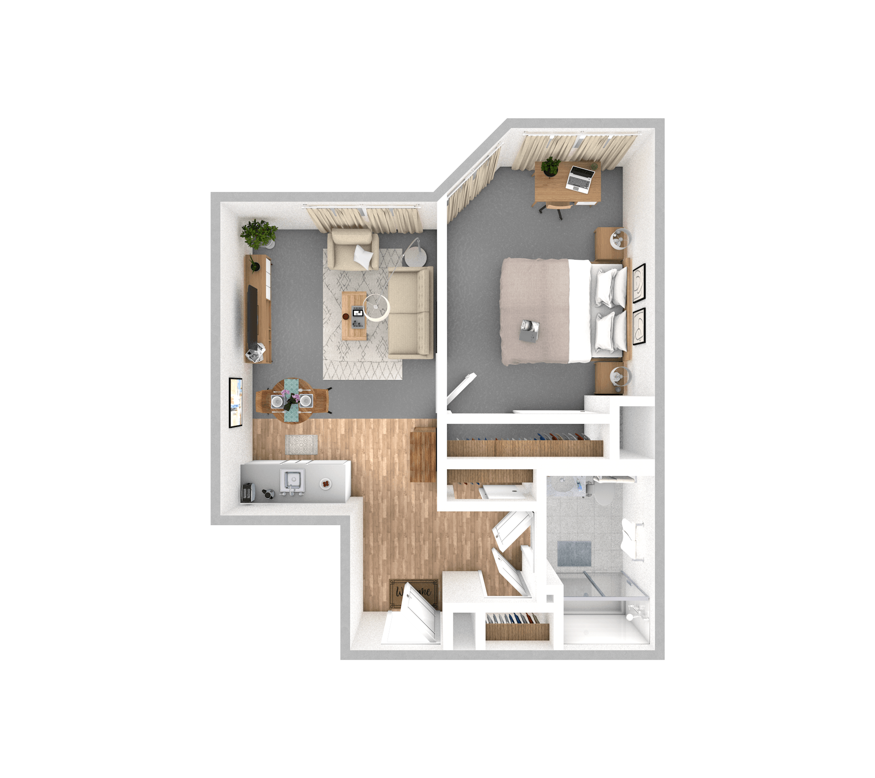 Zinnia floor plan