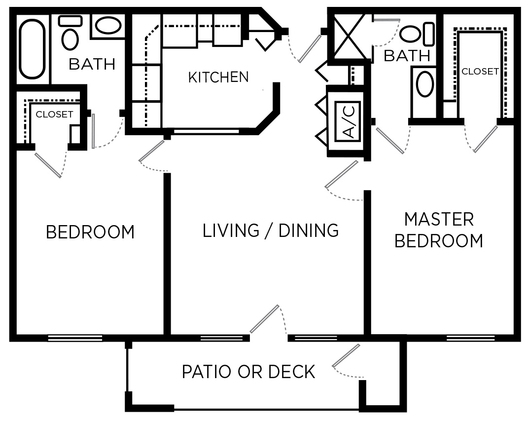 Peacock Flower floor plan
