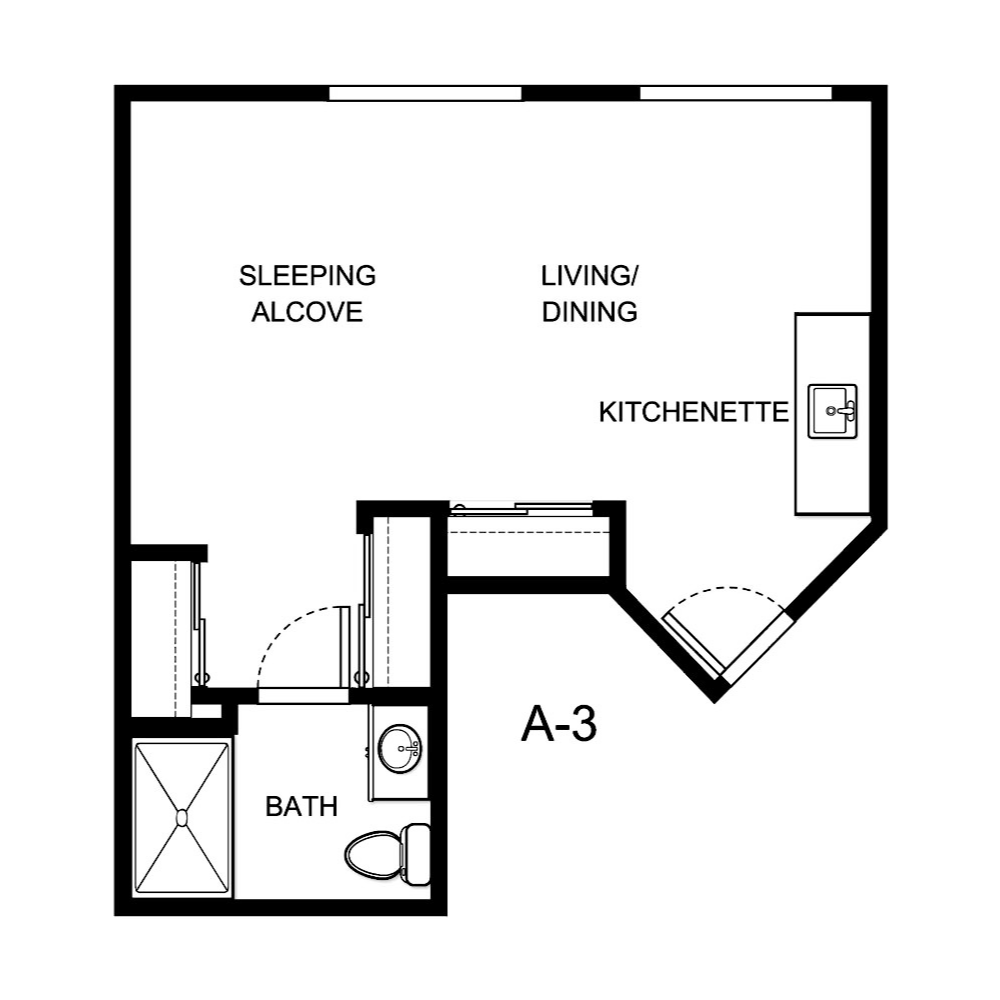 Santa Monica floor plan