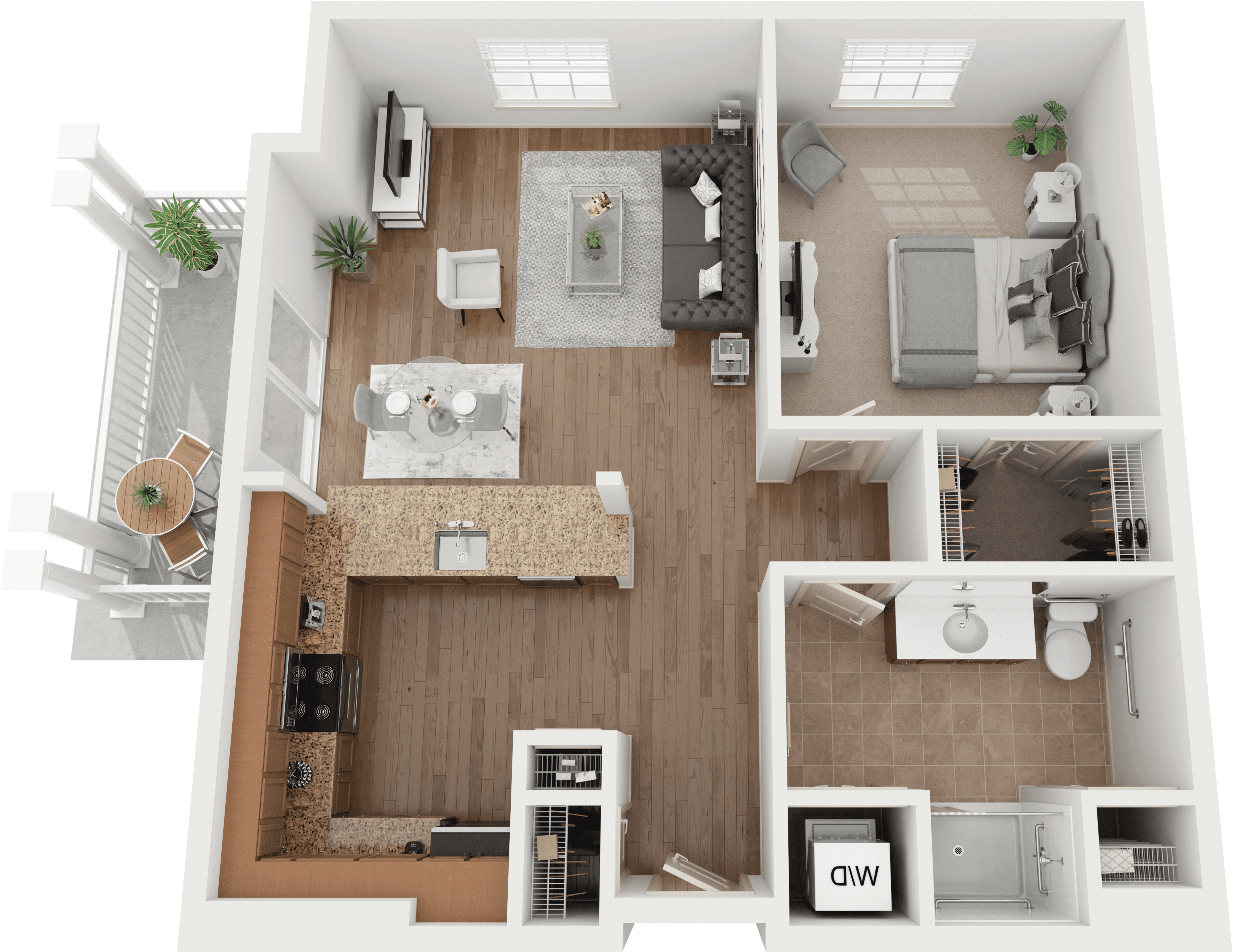 The St. Lucia floor plan