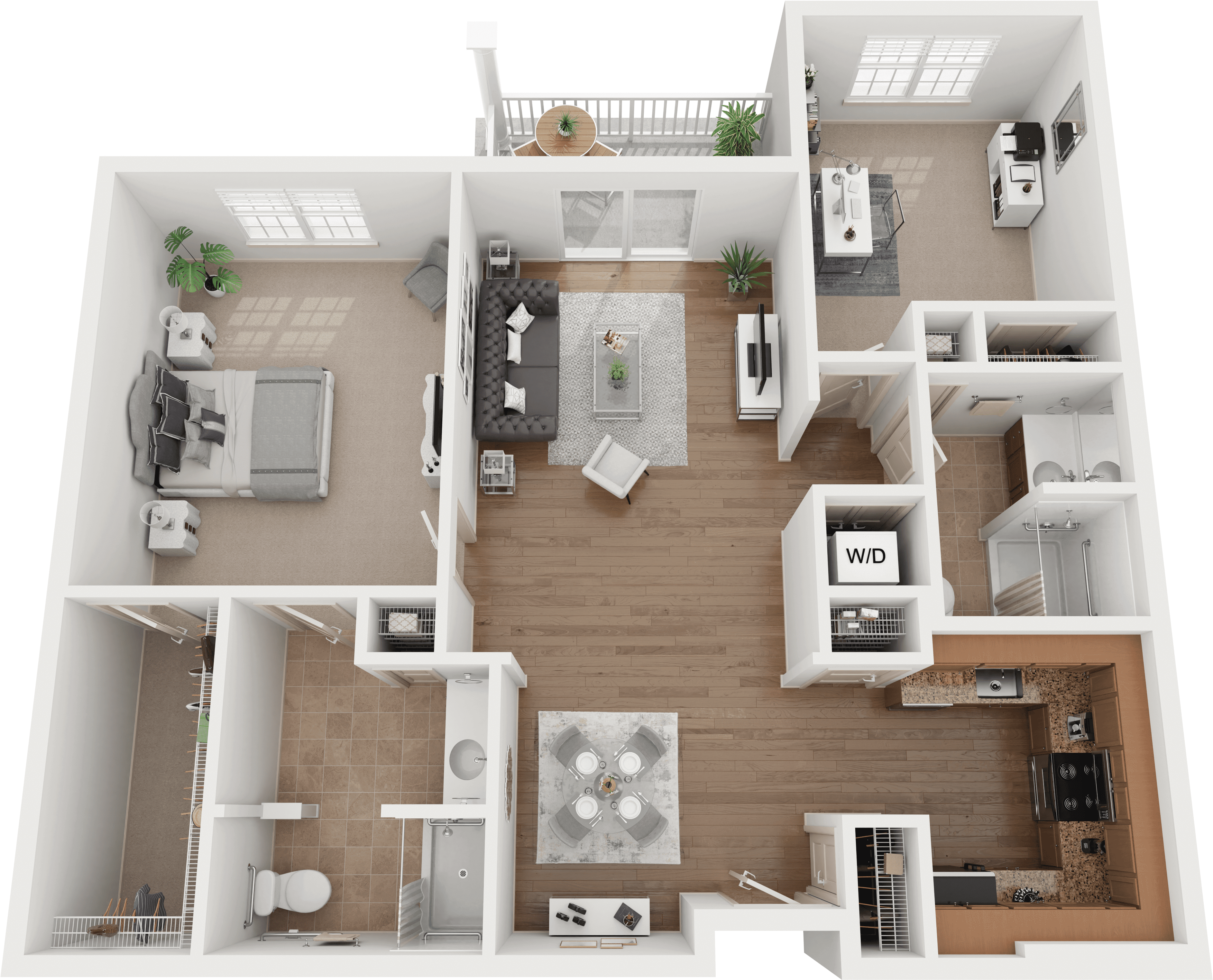 The St. Vincent floor plan