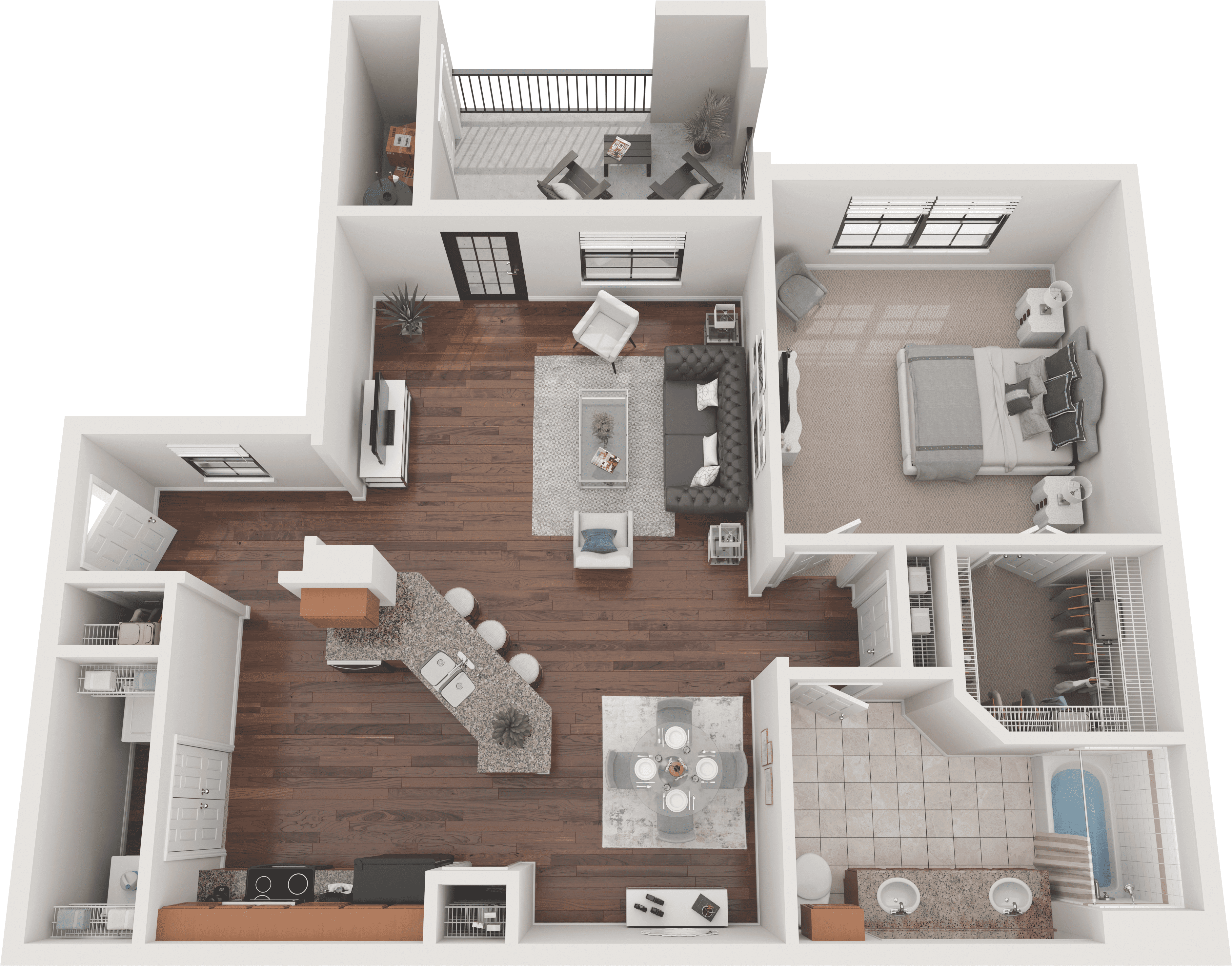 Buena Vista - Cottage floor plan