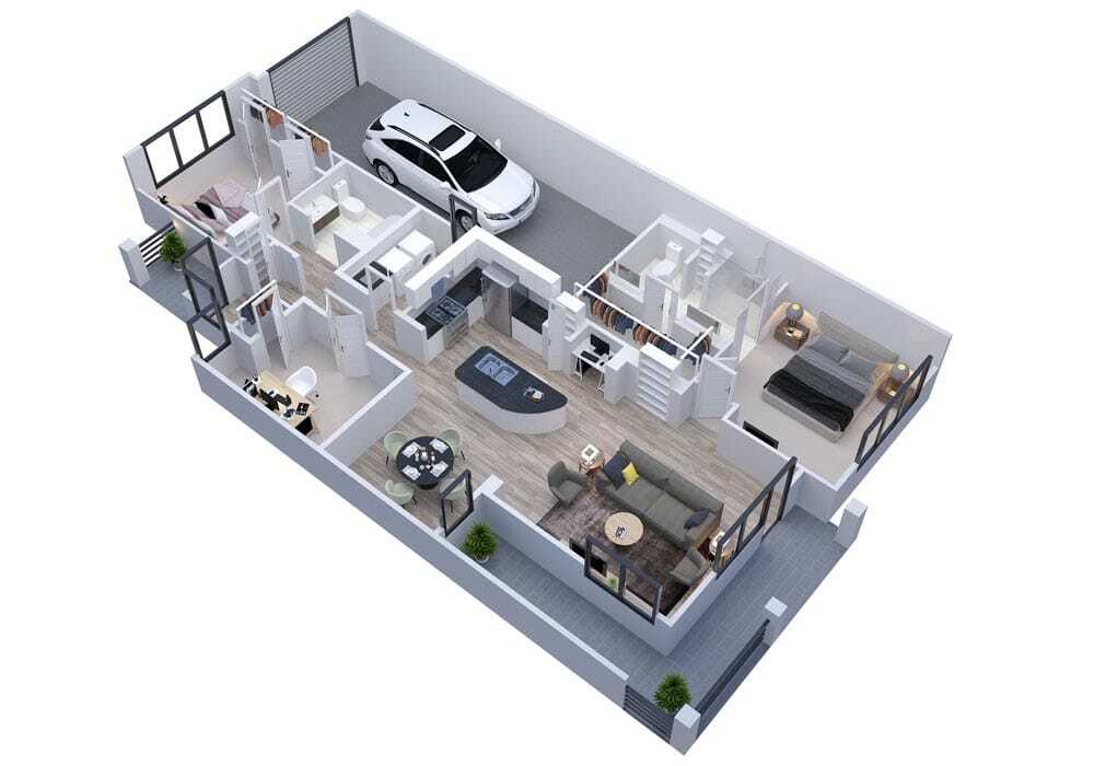 The Manchester Villa floor plan