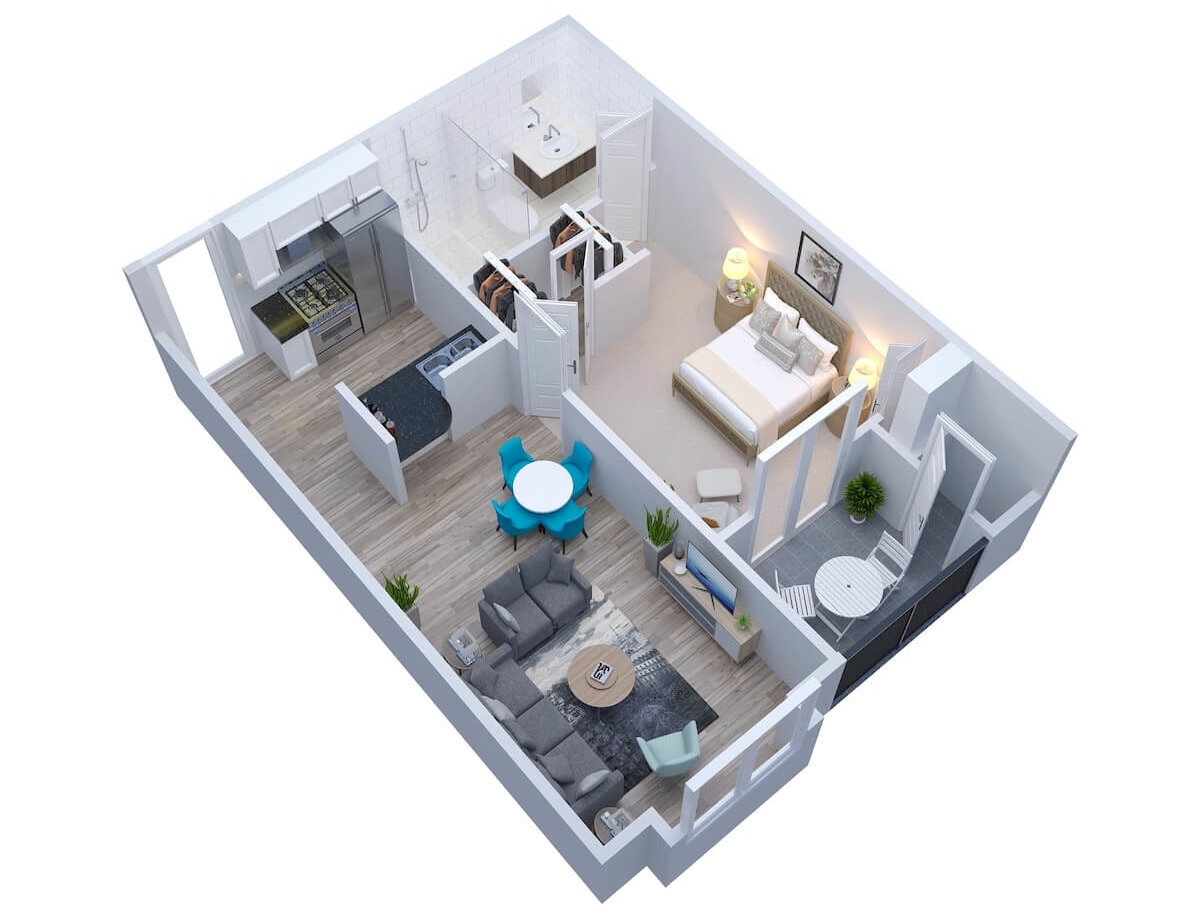 The Stratton floor plan