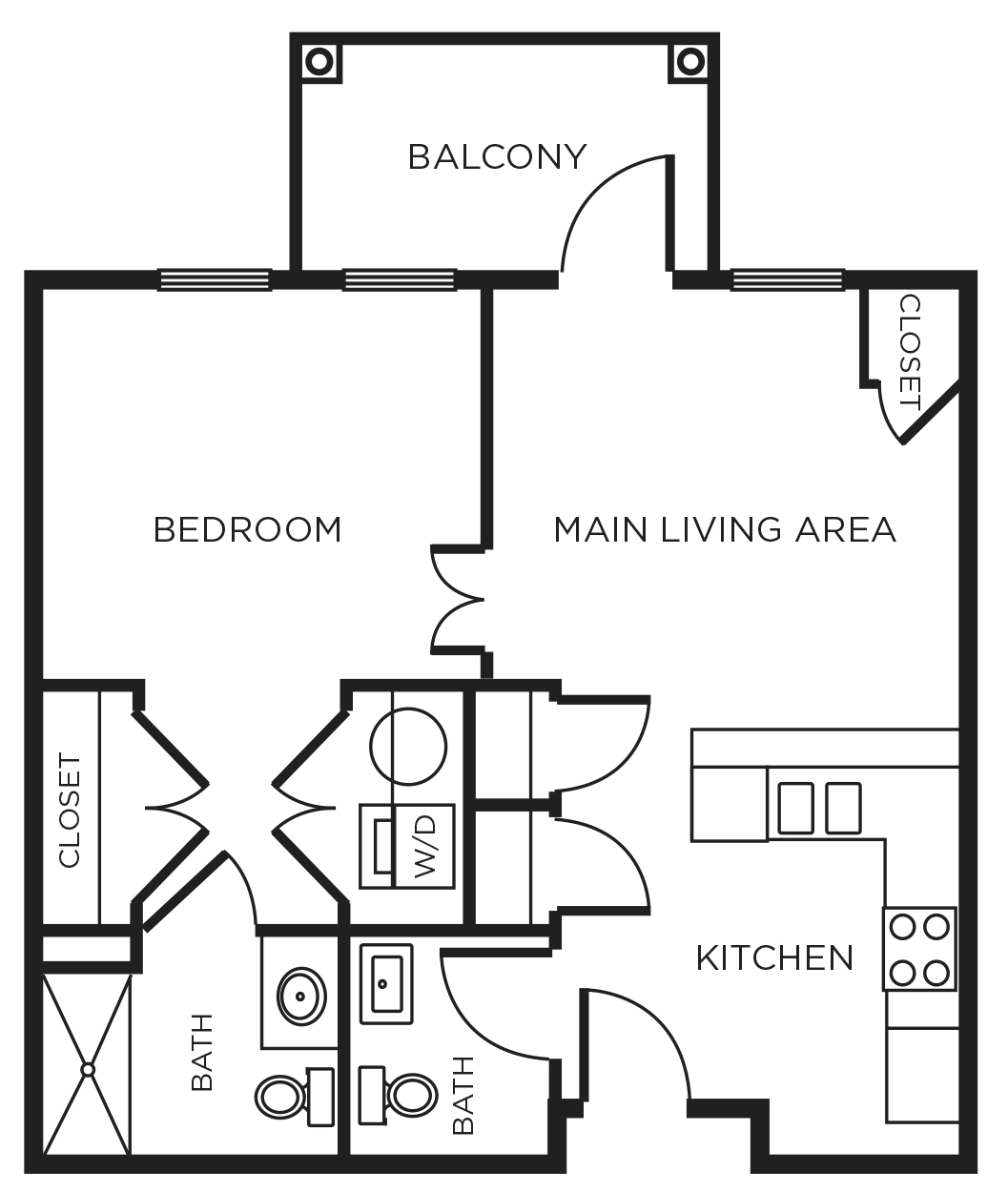 The Kensington & The Ogelthorpe floor plan