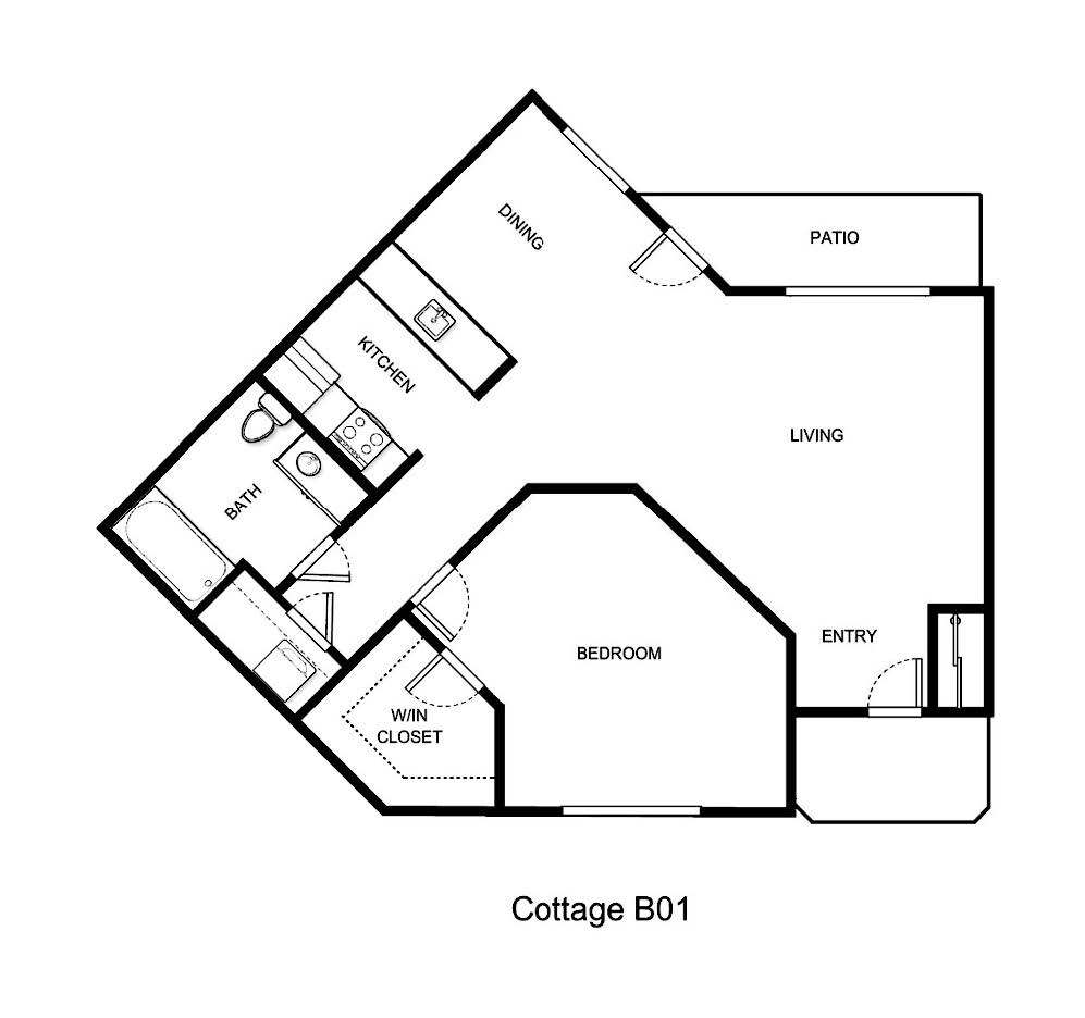 Redwood floor plan