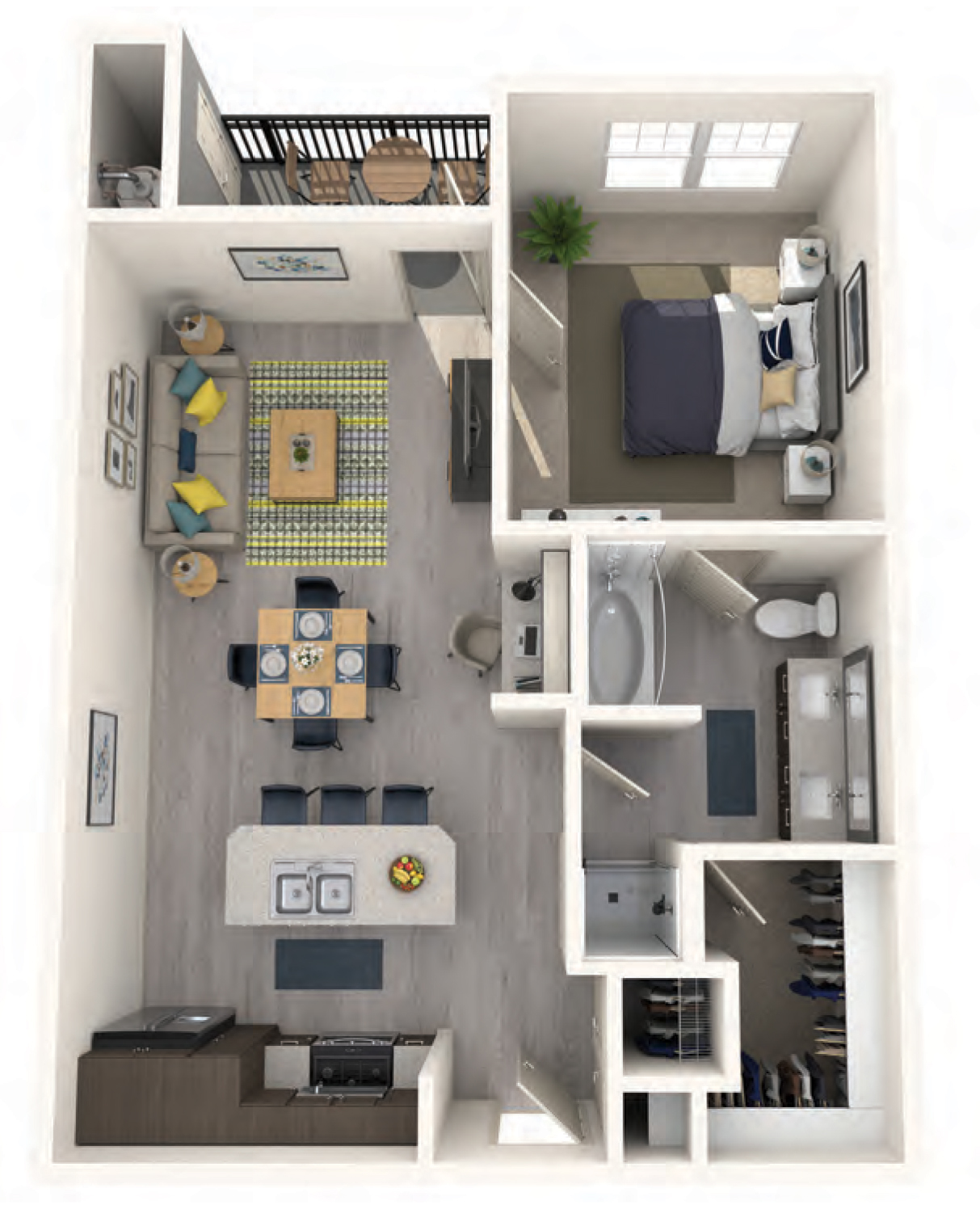Clement floor plan
