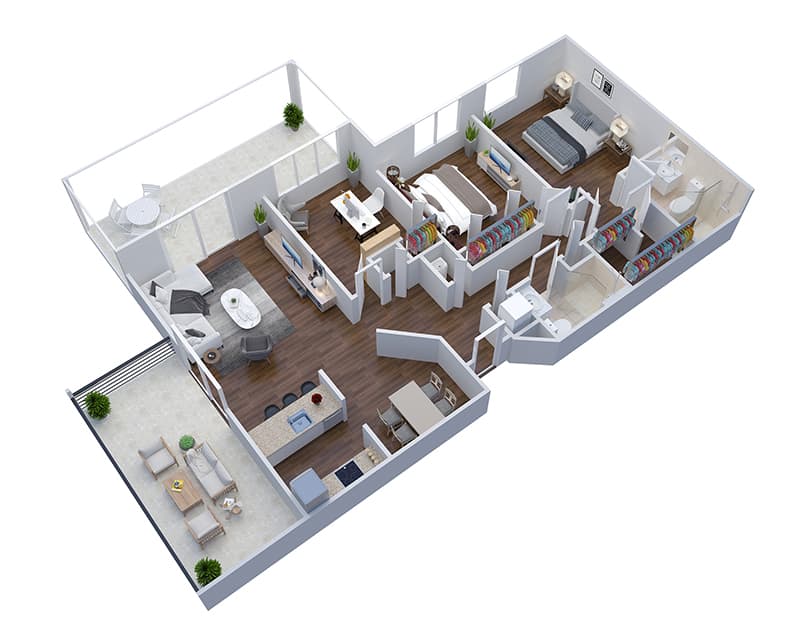 The Oxford floor plan