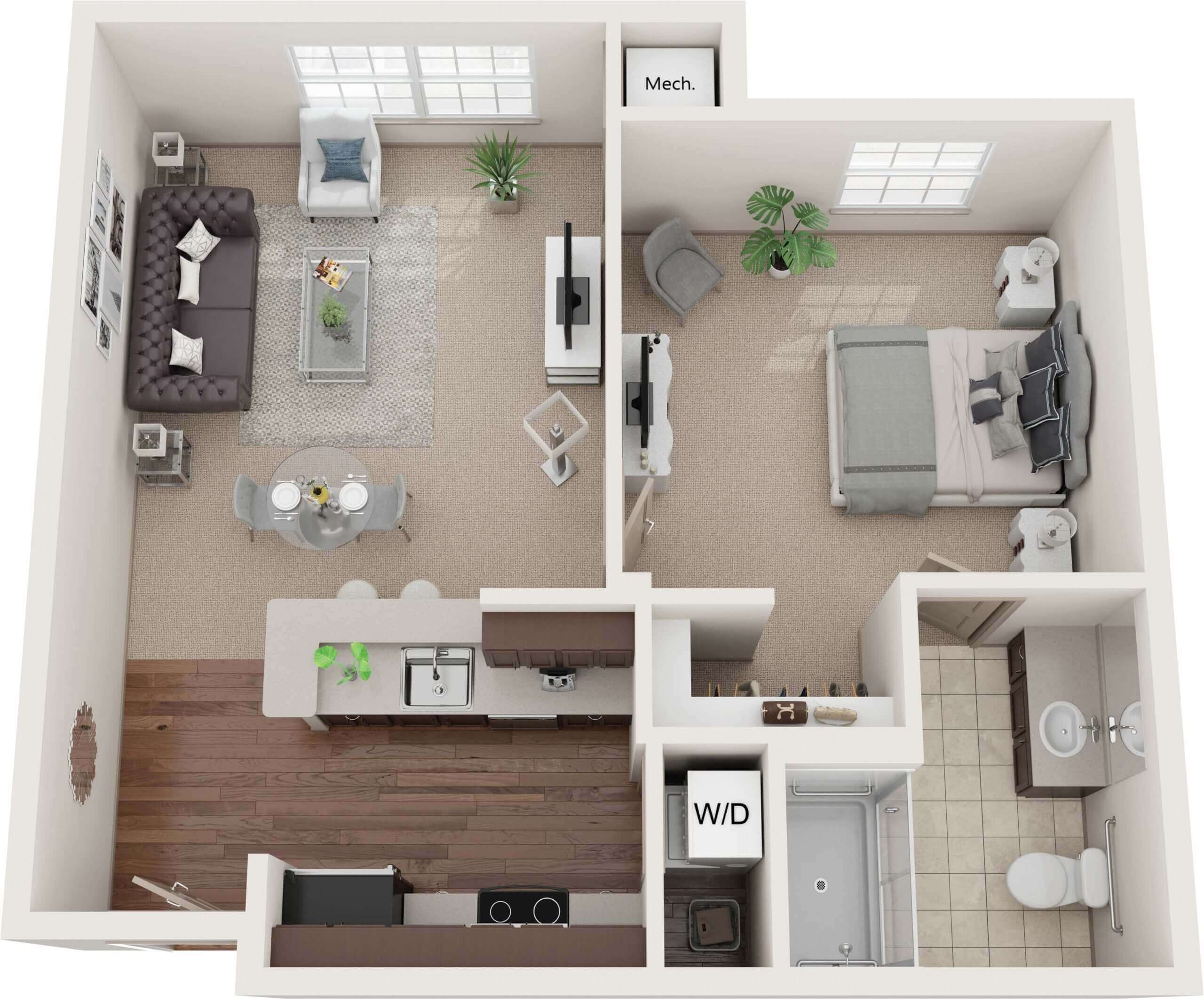 The Gypsum floor plan