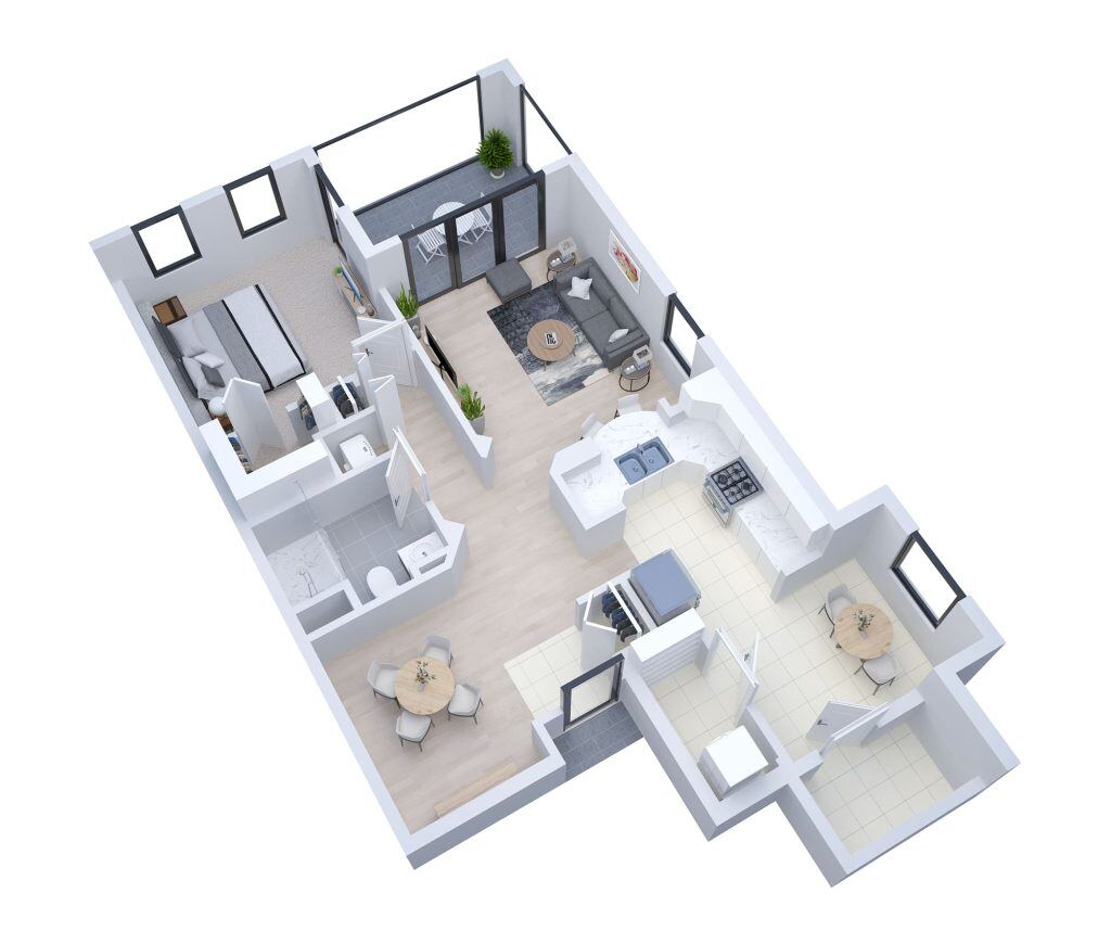 Westminster Deluxe floor plan